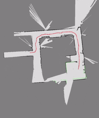 SLAM map