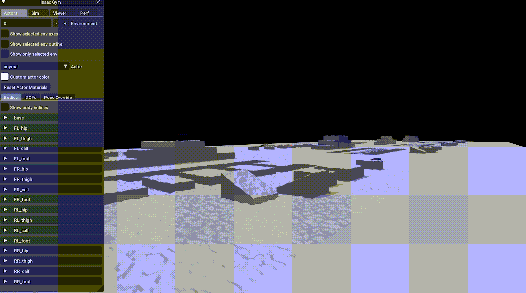 Unitree A1 robot navigating a parkour course